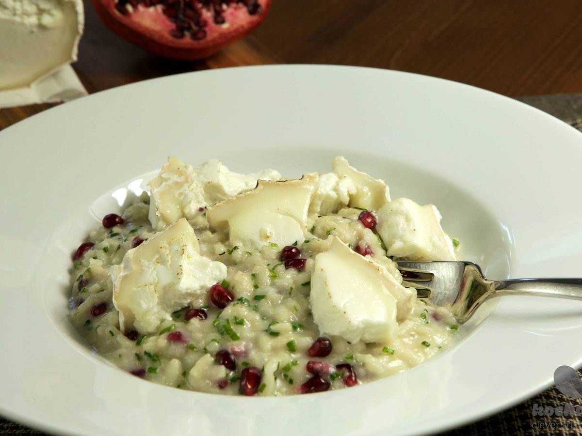 Risotto mit Granatapfel