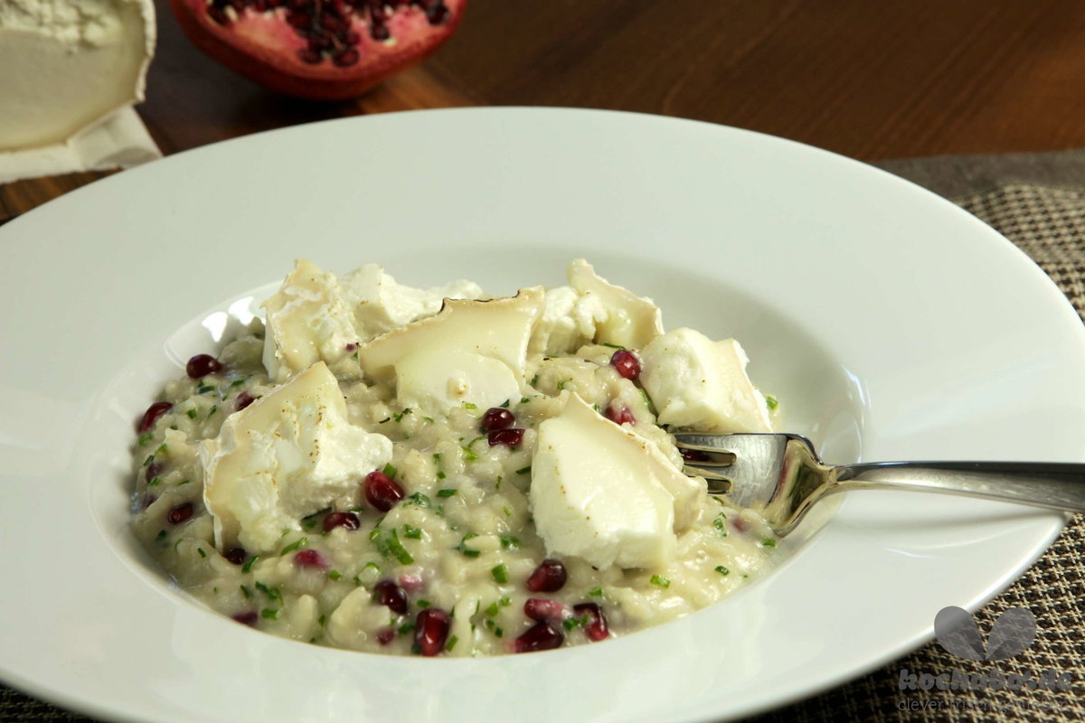 Risotto mit Granatapfel