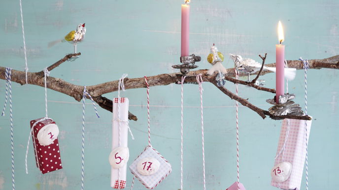 Anleitung: Adventskalender basteln