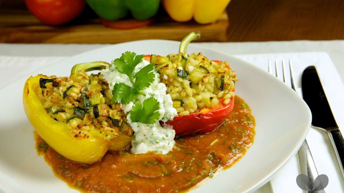 Gefüllte Paprika