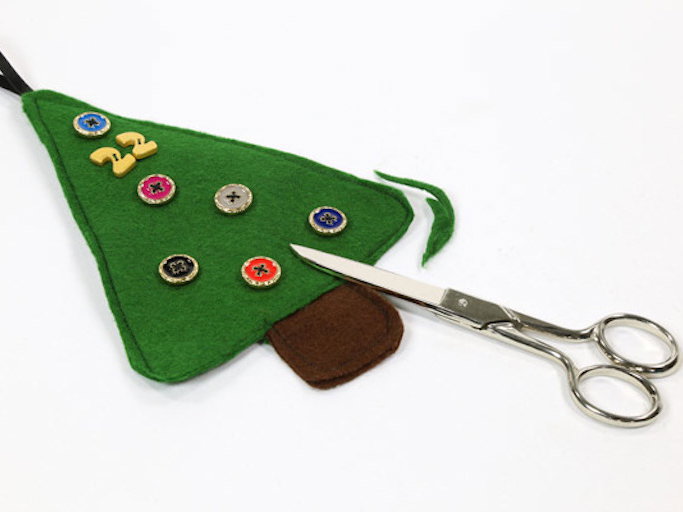 Anleitung Filztannenbaum Adventskalender