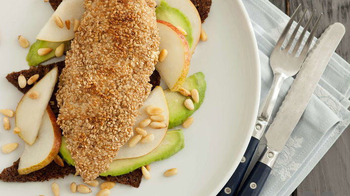 Rezept für saftiges Sesam-Hühnchen