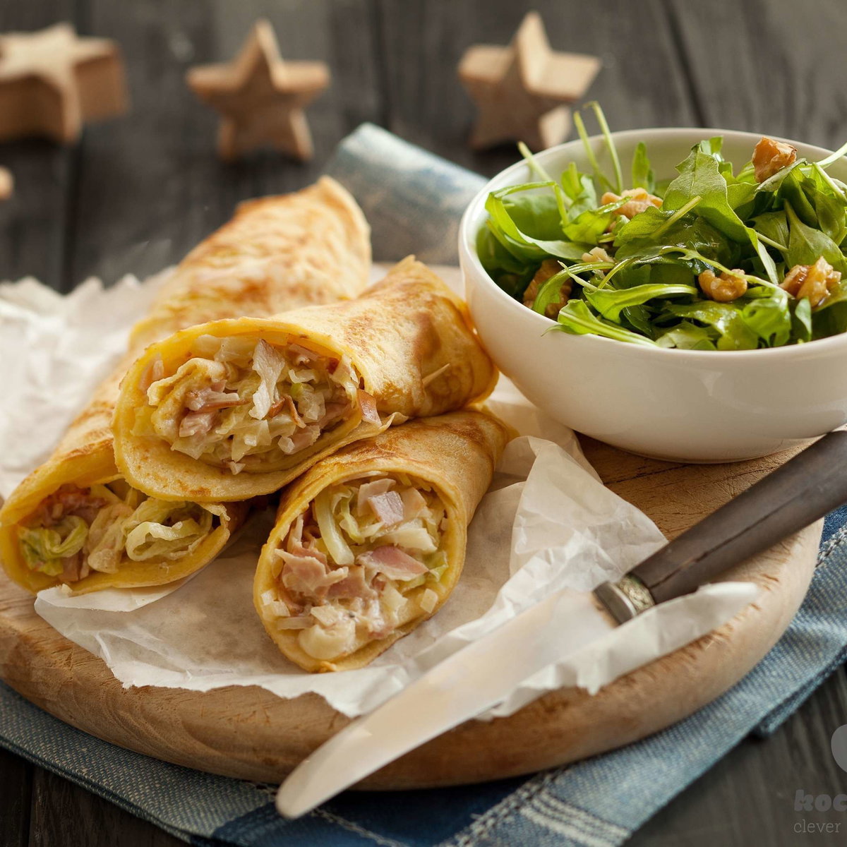 Kraut-Speck-Pfannkuchen