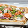 Schnelles Rezept: Räucherlachs-Pizza mit Ricotta