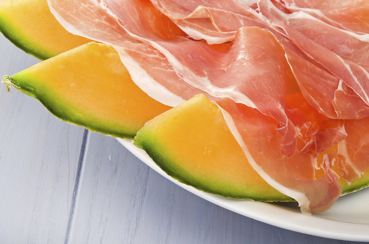Fingerfood Melone mit Schinken - Leckere Fingerfood-Rezepte zum selber machen