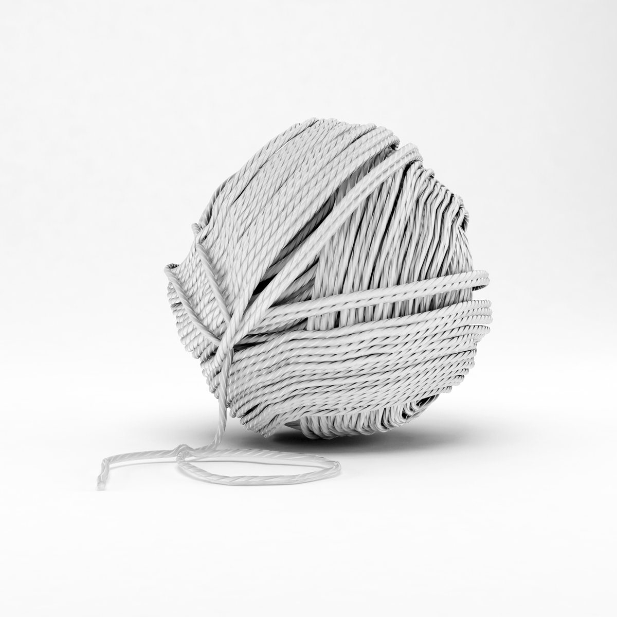 Wollknäuel - Anleitung, wie leicht Sie das Fingerstricken lernen können