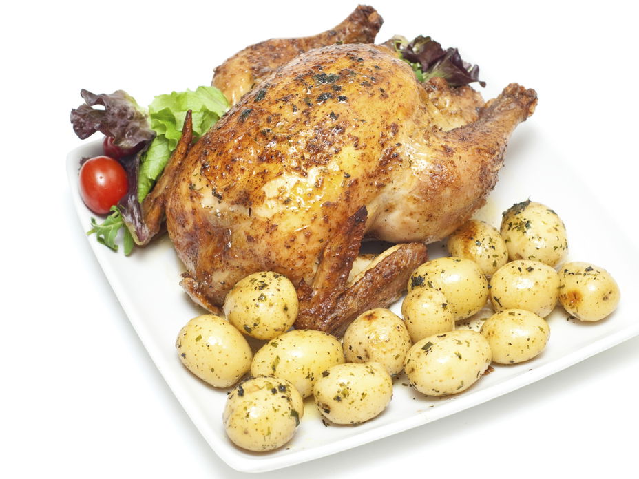 Brathähnchen mit Kartoffeln - So gelingt Ihnen das perfekte Brathähnchen
