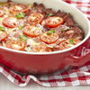 Tomatenauflauf mit Hackfleisch oder Auberginen