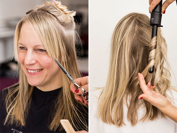 Umstyling: Vorher Nachher mit Katrin