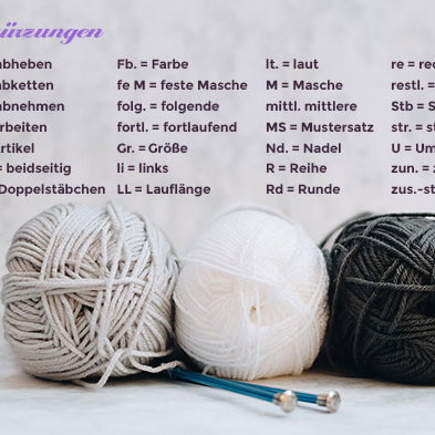 Stricken Abkürzungen