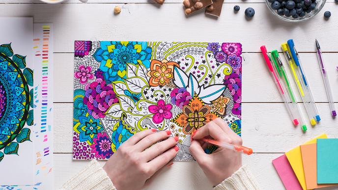 Adult Coloring Blocks: Entspannung durch Ausmalen