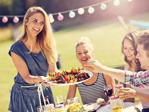 Angrillen im Frühling