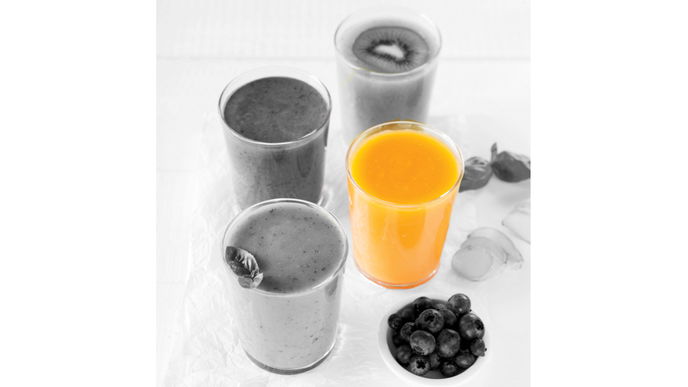 Apfel-Möhren-Saft mit Ingwer 