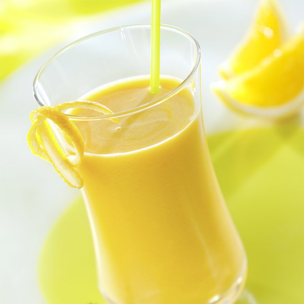 Apfel-Orangen-Möhren-Drink