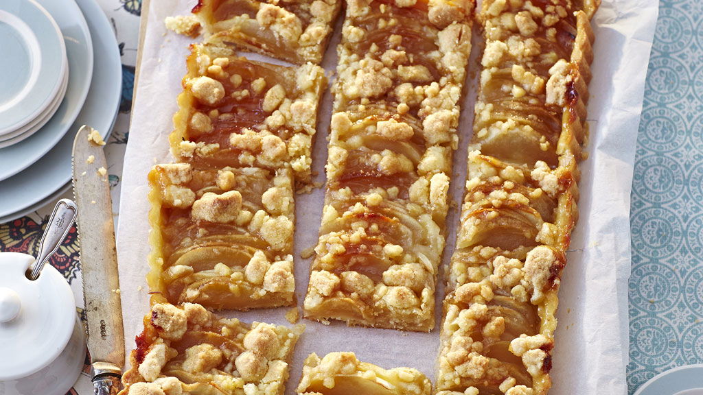 Fruchtige Apfeltarte mit feinem Zimt 