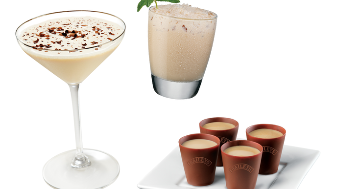 Süße Baileys-Drinks