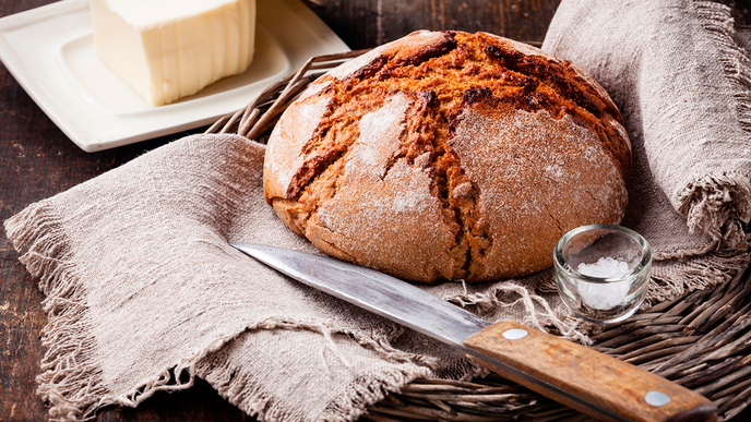 Bauernbrot - einfach und schnell gebacken