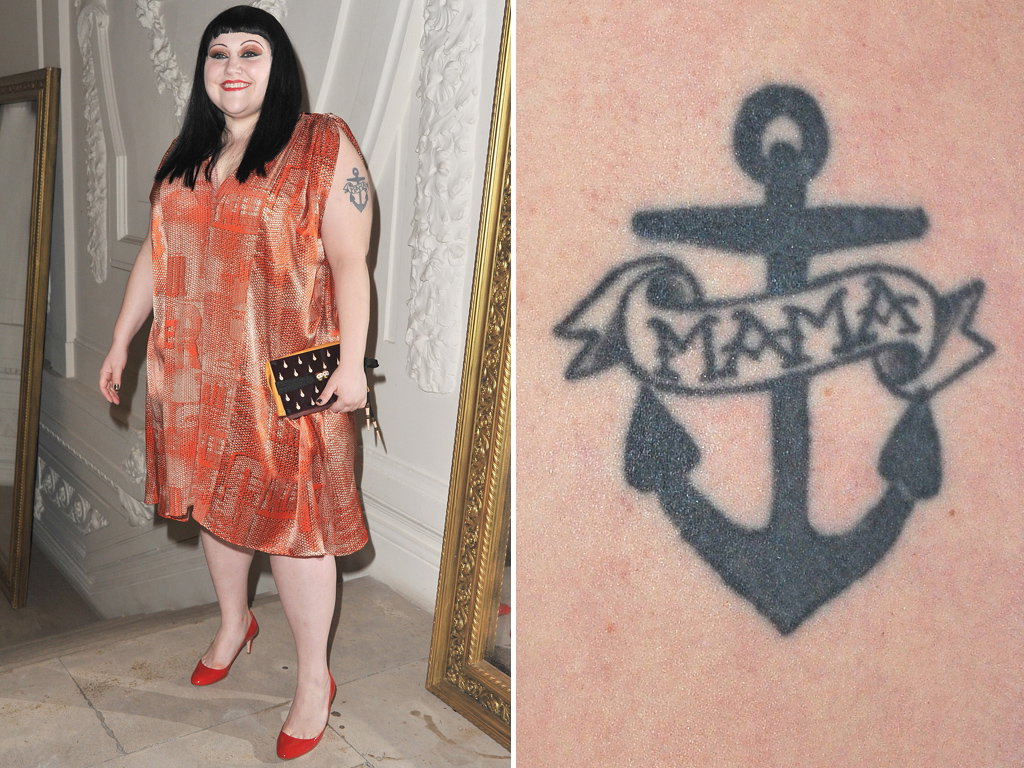 beth ditto mit tattoo