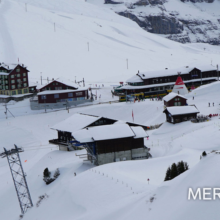Blick auf Kleine Scheidegg