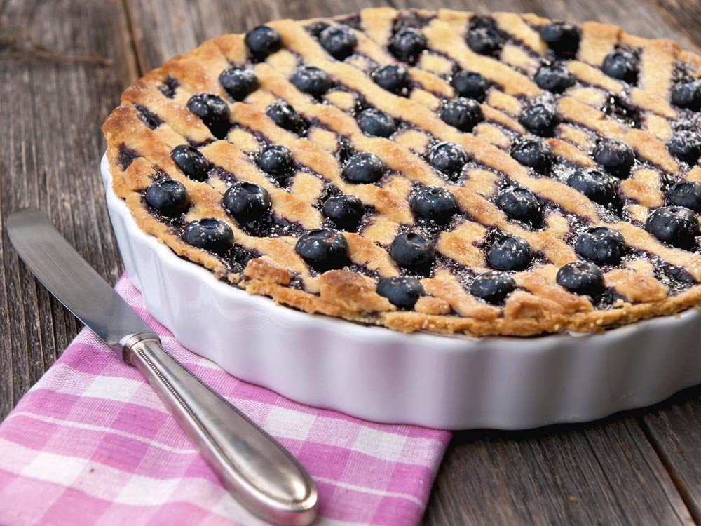 Frischer Blaubeerkuchen - Das Rezept ist ganz einfach!