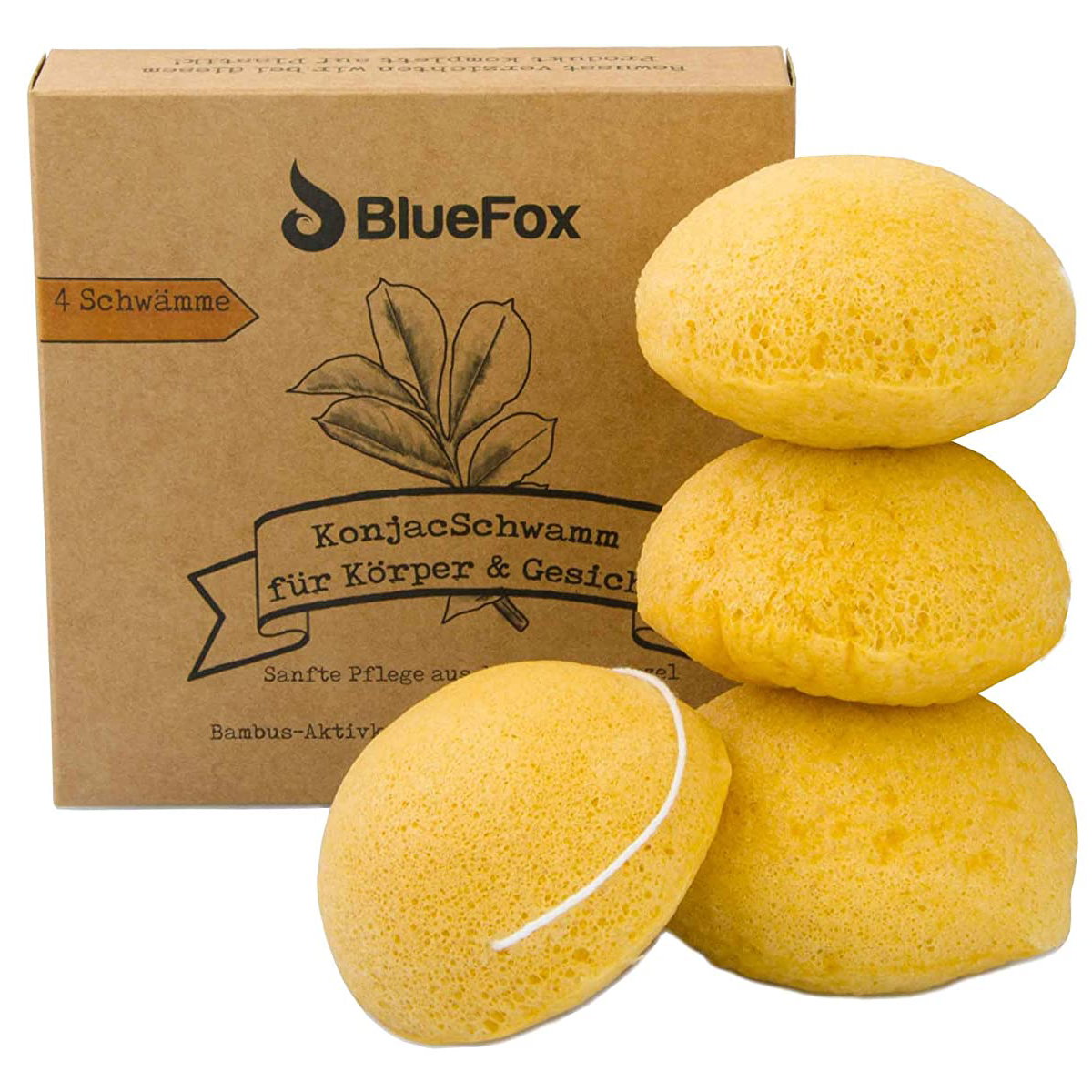 Bluefox Schwamm mit Kurkuma