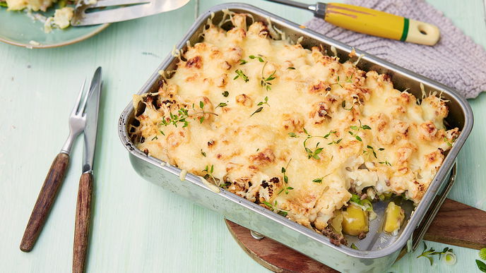 Ein absoluter Leckerbissen: Unser Rezept für den Blumenkohlauflauf mit Hackfleisch