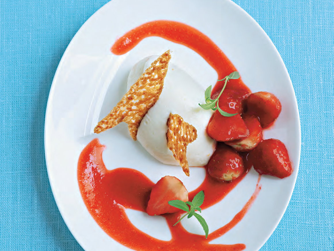 Buttermilch-Mousse von Cornelia Poletto.