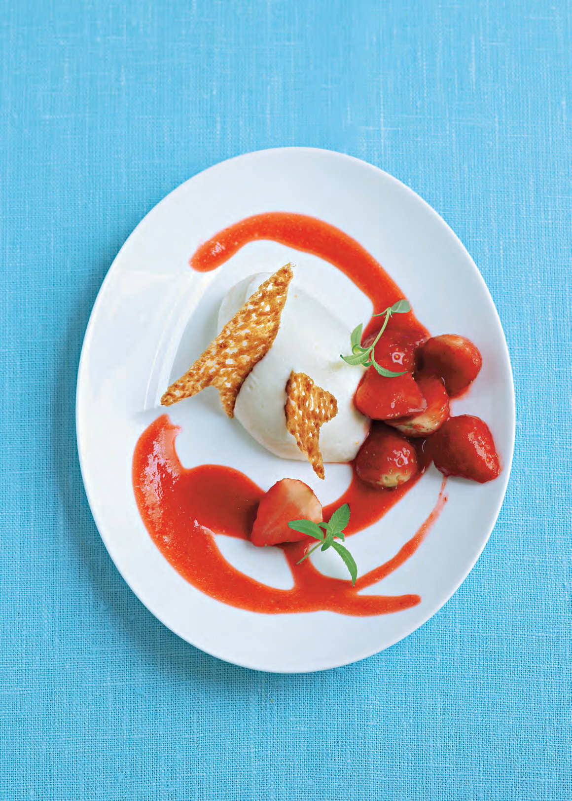 Buttermilch-Mousse von Cornelia Poletto.