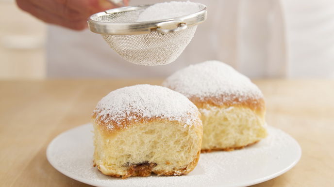 Rezept für luftige Mirabellen-Buchteln 