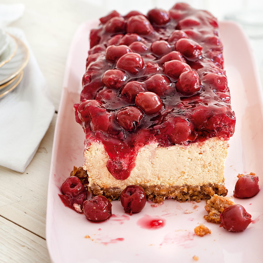 Cheesecake Kirsch Haube
