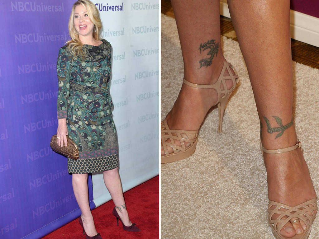 Christina Applegate Tattoos