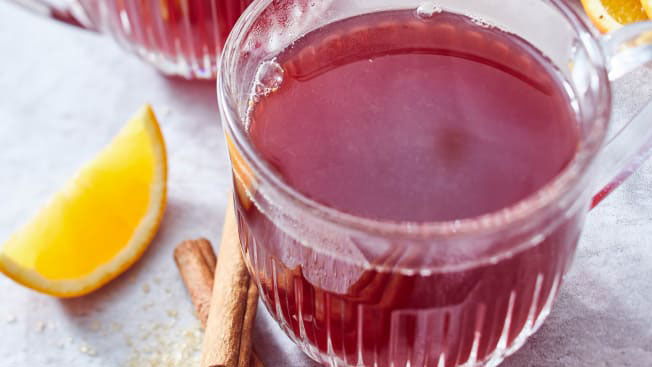 Cranberry-Holunder-Punsch