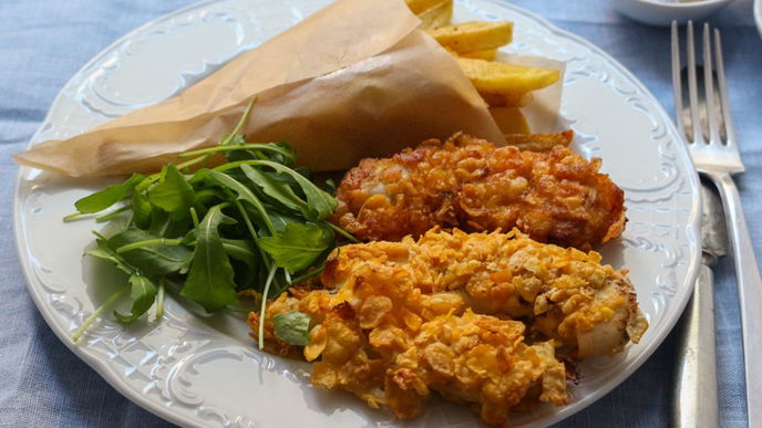 Rezept für Crispy Stripes wie von KFC