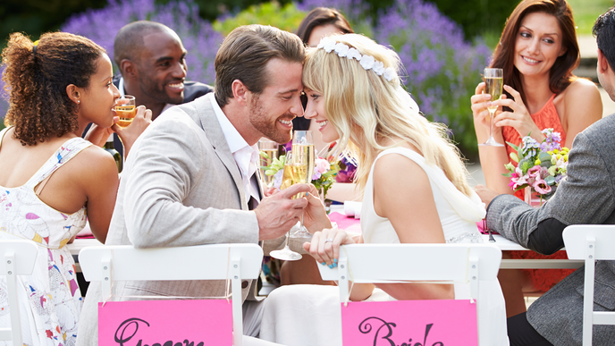 Sparsame Traumhochzeit - Einsparen mit Gewinn