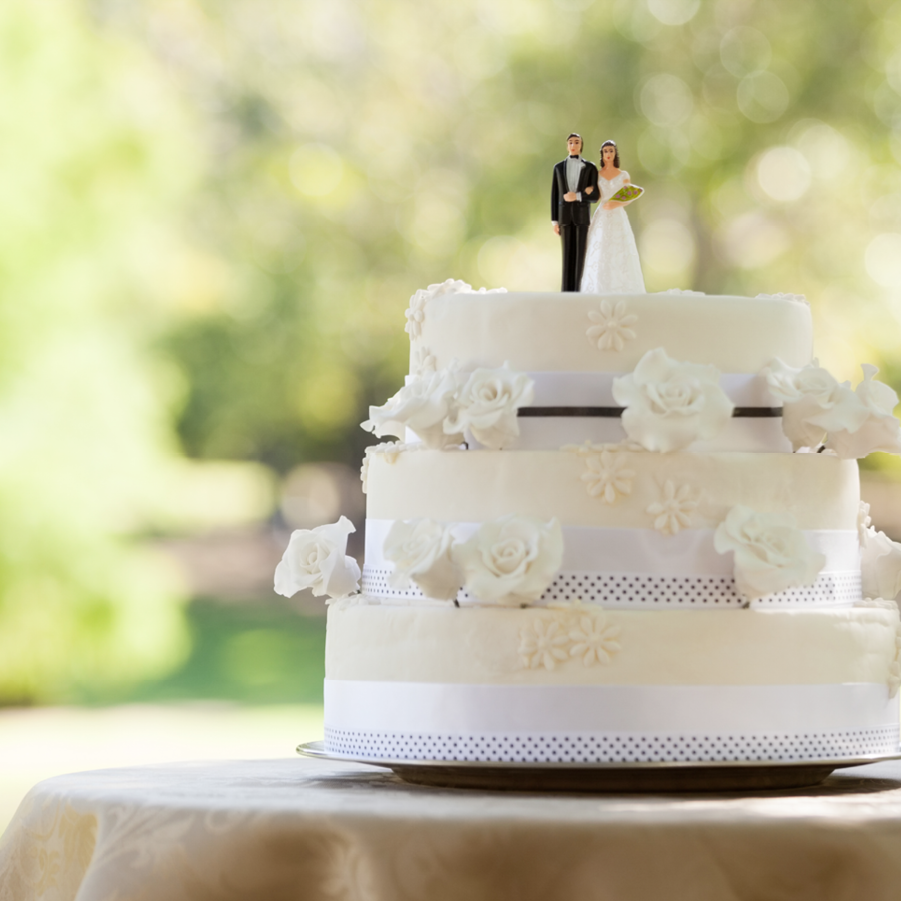Die perfekte Hochzeitstorte
