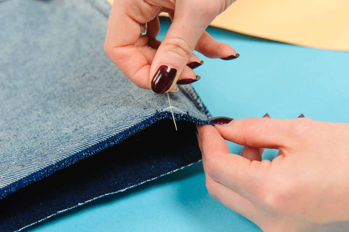 Step-by-Step Anleitung Fransenrock mit Patches