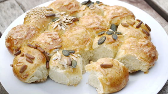 Brötchensonne backen