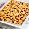 Erdbeerkuchen mit Vanillestreuseln