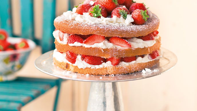 Erdbeertorte