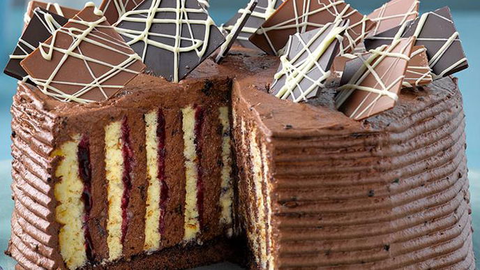 Espresso-Schoko-Wickeltorte