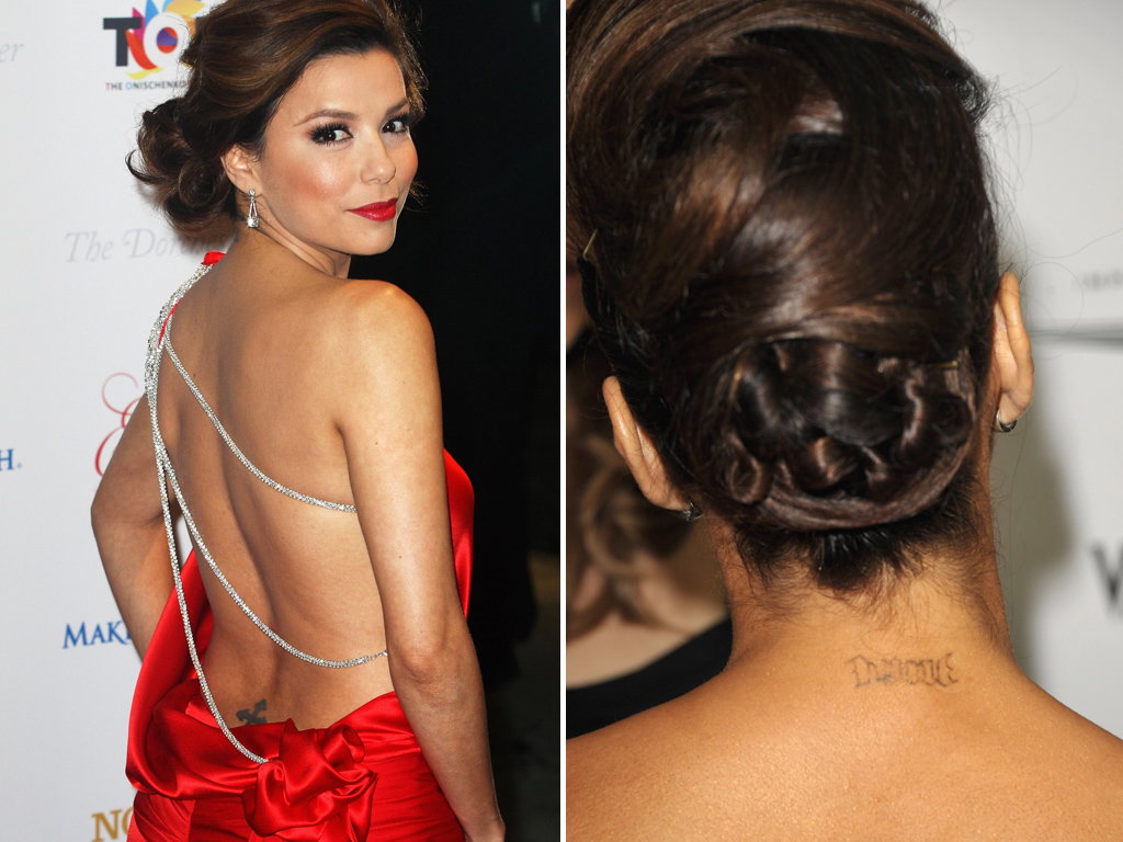 Eva Longoria Tattoo