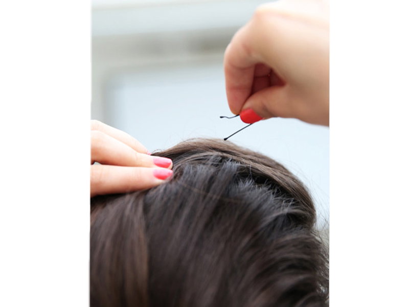 Frisuren-Anleitung für den falschen Iro Step 2