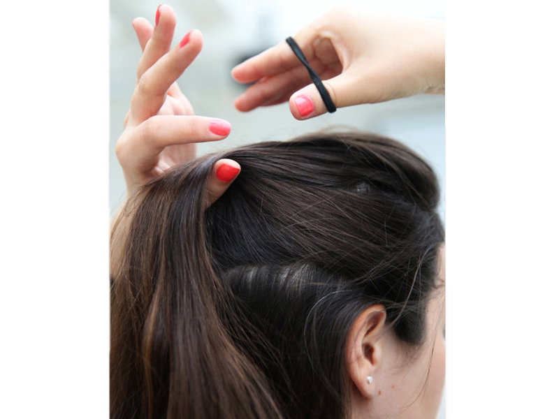 Frisuren-Anleitung für den falschen Iro Step 3