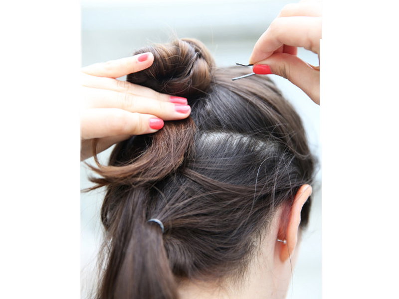 Frisuren-Anleitung für den falschen Iro Step 6