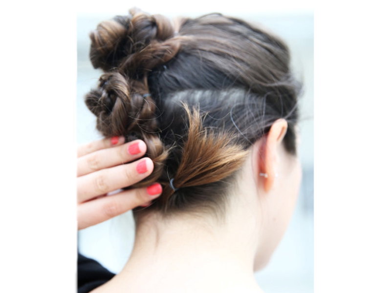 Frisuren-Anleitung für den falschen Iro Step 7