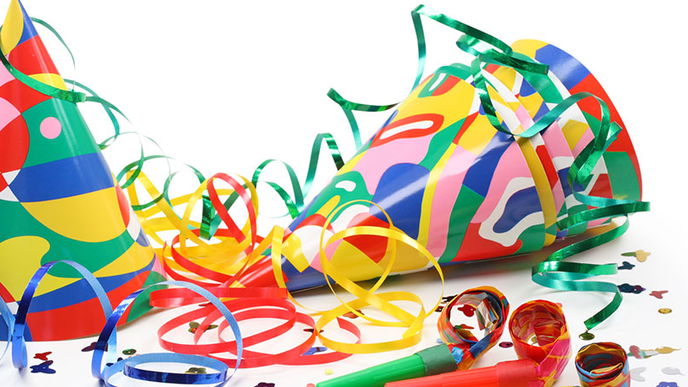 Faschingsdeko zum Karneval