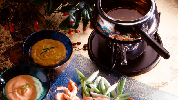 Soßen für leckeres Fondue