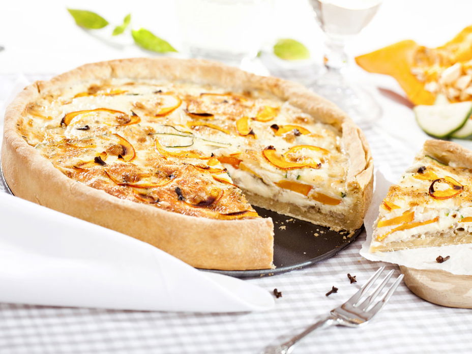 Rezept für leckere Kürbistarte