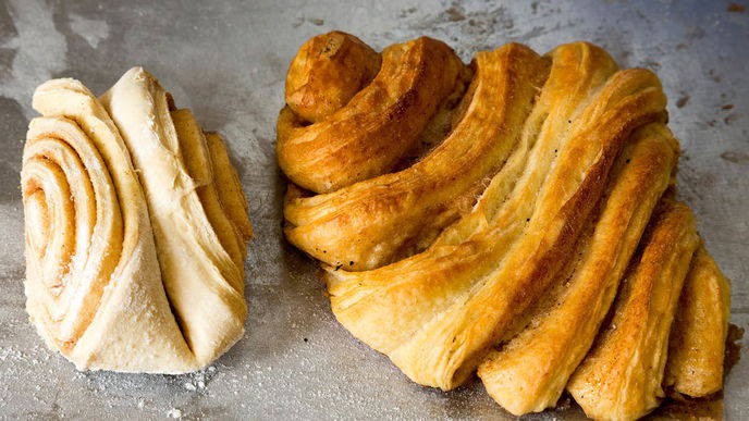 Franzbrötchen: Einfaches Rezept für den Klassiker aus Hefeteig