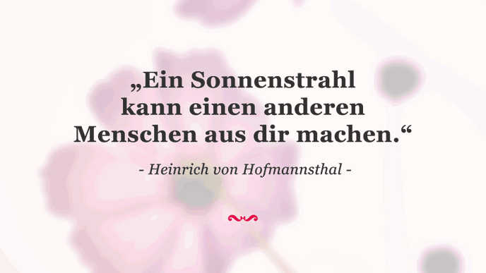 Spruch des Tages für den Juni